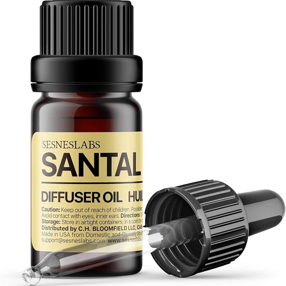 Santal Diffuser Oil, Niche Scent, Amber Coco Vanilla Cedar Sandalwood Musk Essen
